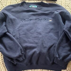Big Dogs Men's Dark Blue Crewneck Sweater